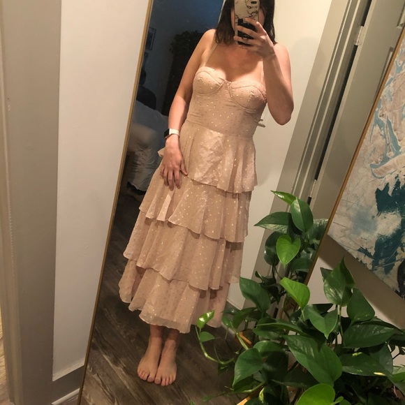 Formal midi dress - Picture 1 of 3